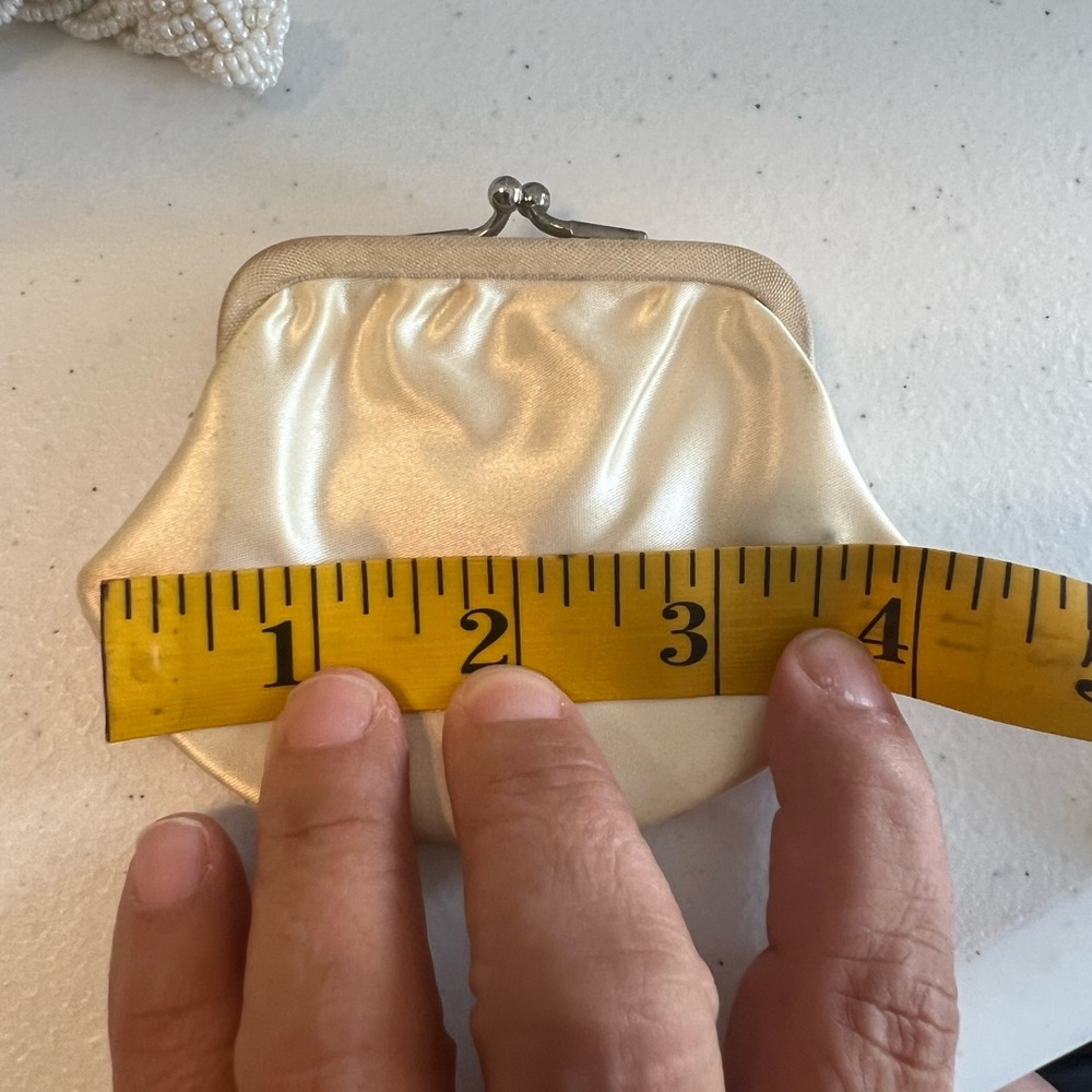 Walborg Vintage Beaded Tapestry Kiss-Lock Shoulder/Crossbody + Coin Purse - Picture 11 of 14